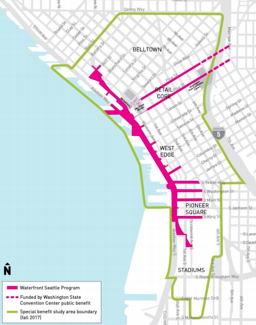 Area within the proposed LID. (City of Seattle)