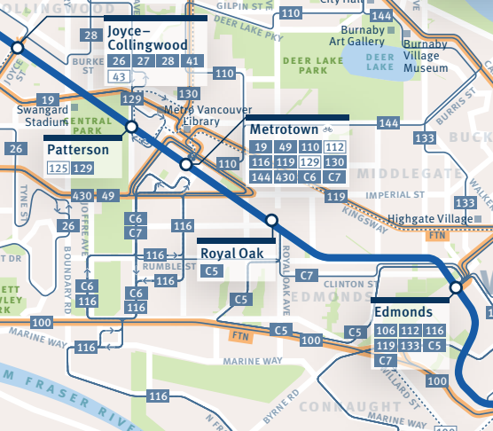 C-Routes Metrotown