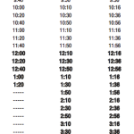 Mailbox Peak Trailhead Direct Timetable
