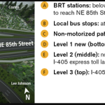 I-405 BRT NE 85th St Design