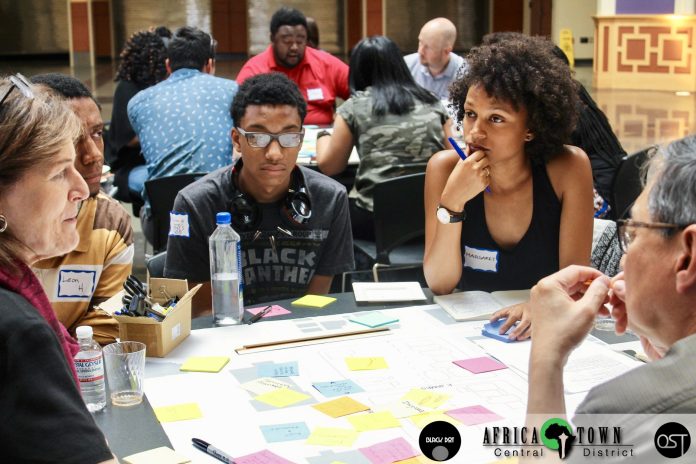 Brainstorm at Africatown design cipher