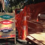 Explore Sign Pioneer Square