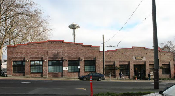 Recent photo of the Bressi Garage. (City of Seattle)