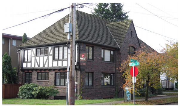 Recent photo of Anhalt Hall. (City of Seattle)