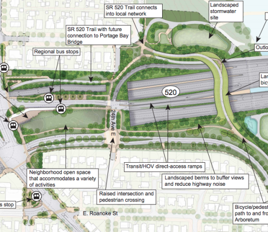 Montlake SR-520 Expansion Contract Comes in $30 Million Over Budget