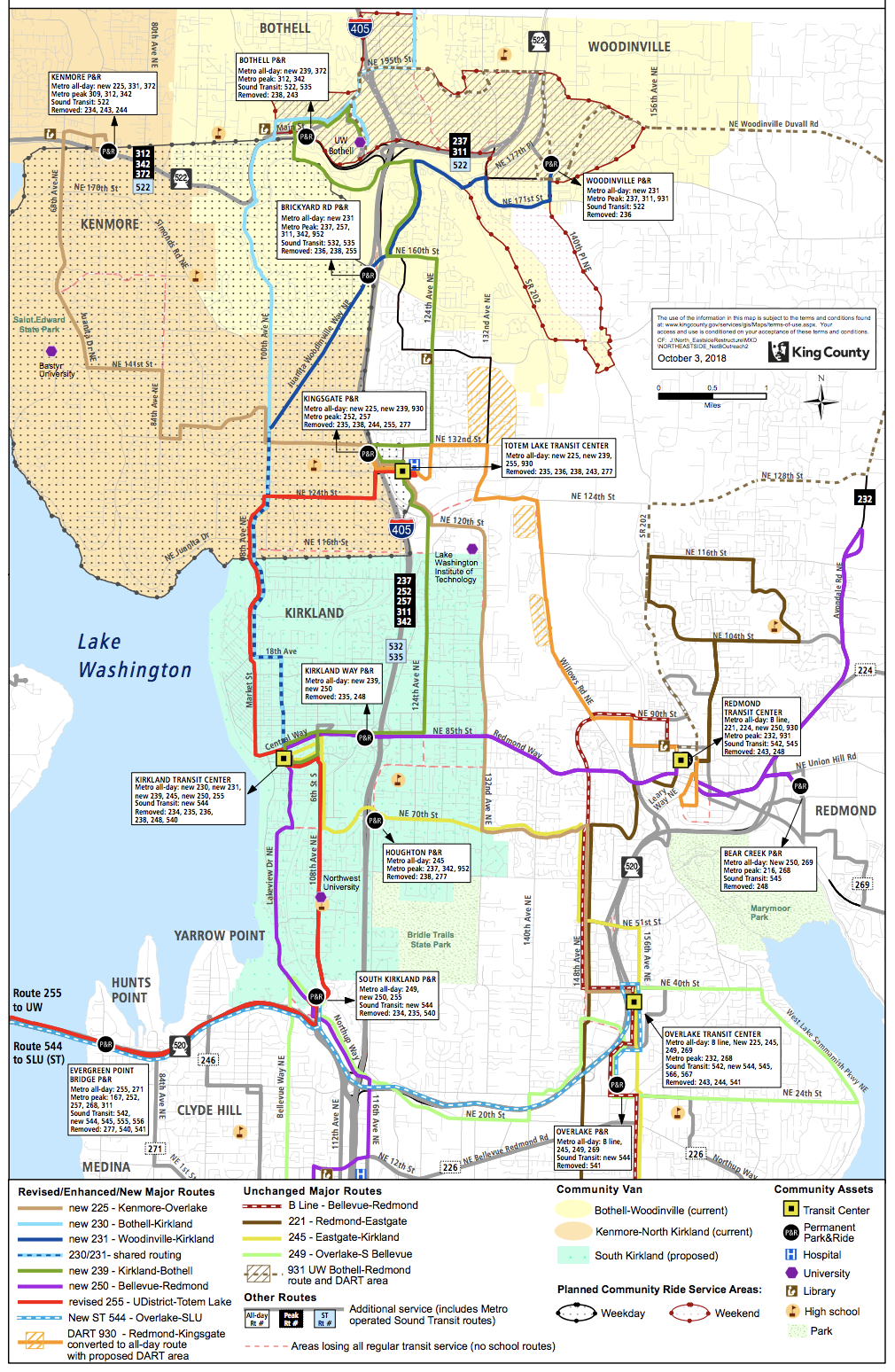 Metro's proposal to restructure service in the Northeast sector.