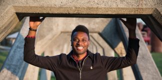 Shaun Scott at Gas Works Park. (Photo credit: Alex Garland)