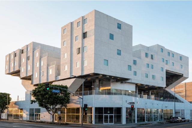 The Housing and Community Investment Department of Los Angeles builds housing in low-income communities, with funds from the federal government, the state, and private investments. (Photo credit: Los Angeles Housing + Community Investment Department)