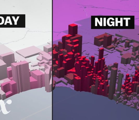 Sunday Video: American Segregation, Mapped at Day and Night