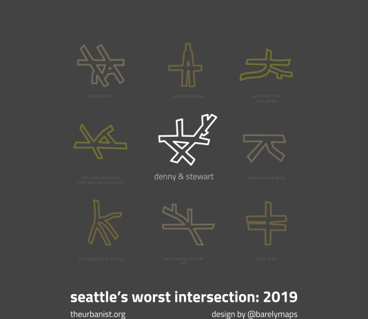 Denny & Stewart Is Seattle’s Worst Intersection Again