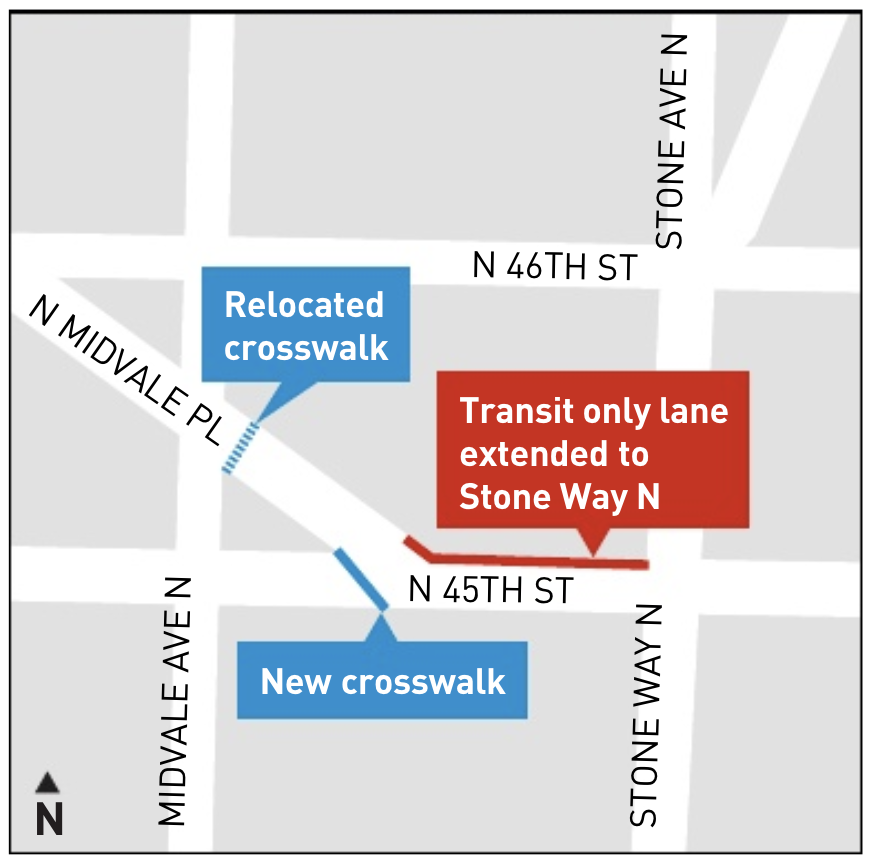 General changes planned for the street. (City of Seattle)