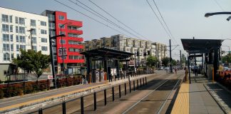 Othello light rail station. (Credit: Doug Trumm)