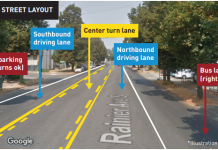 Short Bus Lanes Roll Out on Rainier Avenue This Weekend