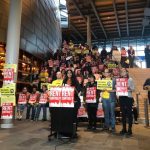 CM Sawant at rent control rally