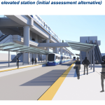 SoDo Partial Elevated Station