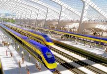 Accepting the Challenge: Cascadia High Speed Rail California's bullet train station in San Francisco should look something like this. (Rendering by Paul Wallis / California High Speed Rail Authority)