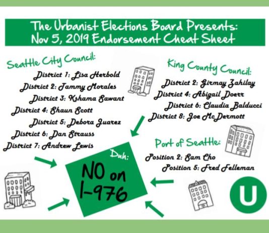 2019 General Election Endorsements