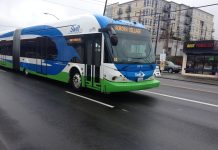 Swift Orange Line Planning Underway, Community Transit Wants Feedback Swift Blue Line bus on the highway.