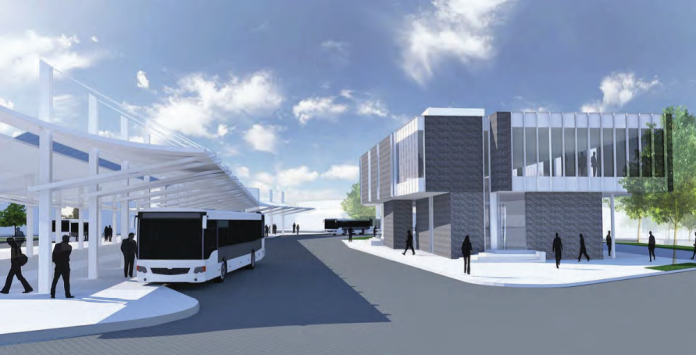 The new and improved Olympia Transit Center is expected to open soon. (Credit: Intercity Transit)