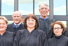 State Supreme Court Upholds Injunction Blocking I-976 The nine members of the Washington State Supreme Court. (Washington State)