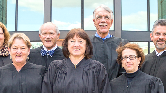 State Supreme Court Upholds Injunction Blocking I-976 The nine members of the Washington State Supreme Court. (Washington State)