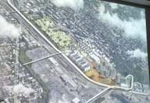 Armory Development Authority Could Unlock Visionary Interbay Plans Rendering of residential towers and mixed industrial maker space with proposed salt water marsh. BE 405/505 project group “Urban Assemblage.”