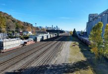 Washington’s Draft State Rail Plan Presents Foggy But Modest Future BNSF Railways track heading into Downtown Seattle from Interbay. (Credit: Doug Trumm)