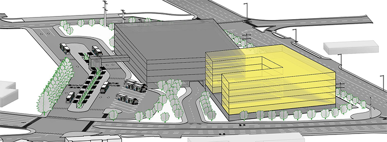 Rendering of how the South Renton station could turn out. (Sound Transit)