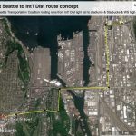 Aerial tram route concept 3