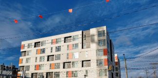 The Liberty Bank Building brought 110 affordable homes to the Central District under the guidance of Africatown. (Photo by Doug Trumm)