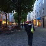 Easy to social distance on pedestrian streets.