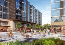 Council Passes Emergency Design Review Ordinance Easing Backlog The Grand Street Commons in Mount Baker was among the projects hoping to secure design review approval this year. (Credit: Lake Union Partners)
