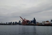 Long Awaited Industrial Land Use Reform Nibbles Around the Edges The Port of Seattle and the Seattle waterfront. (Photo by Doug Trumm)