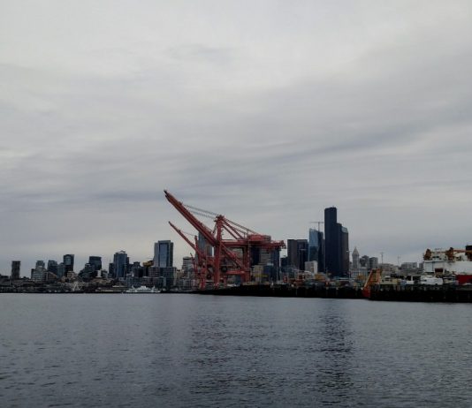 How 3D Printing Will Change Cities The Port of Seattle and the Seattle waterfront. (Photo by Doug Trumm)