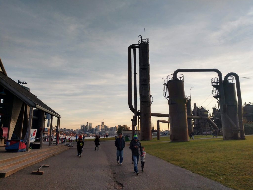 Gas Works Park in November before the COVID crisis. (Photo by author)