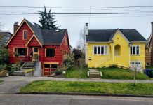 Safe At Home: The Battle to Control the COVID Narrative West Woodland. (Photo by Doug Trumm)