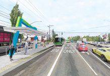 Pierce Transit’s Plan for Pacific Avenue Bus Rapid Transit Project Collapses Daytime rendering of the mountain option. (Pierce Transit)