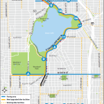 Green Lake Paving Map