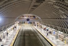 Wonkabout Washington: Equitable Public Engagement in a Pandemic Light rail tunneled station in Downtown Seattle. (Photo by Gary Matoso / Futurewise)
