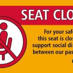 Metro Seat Closed Sign
