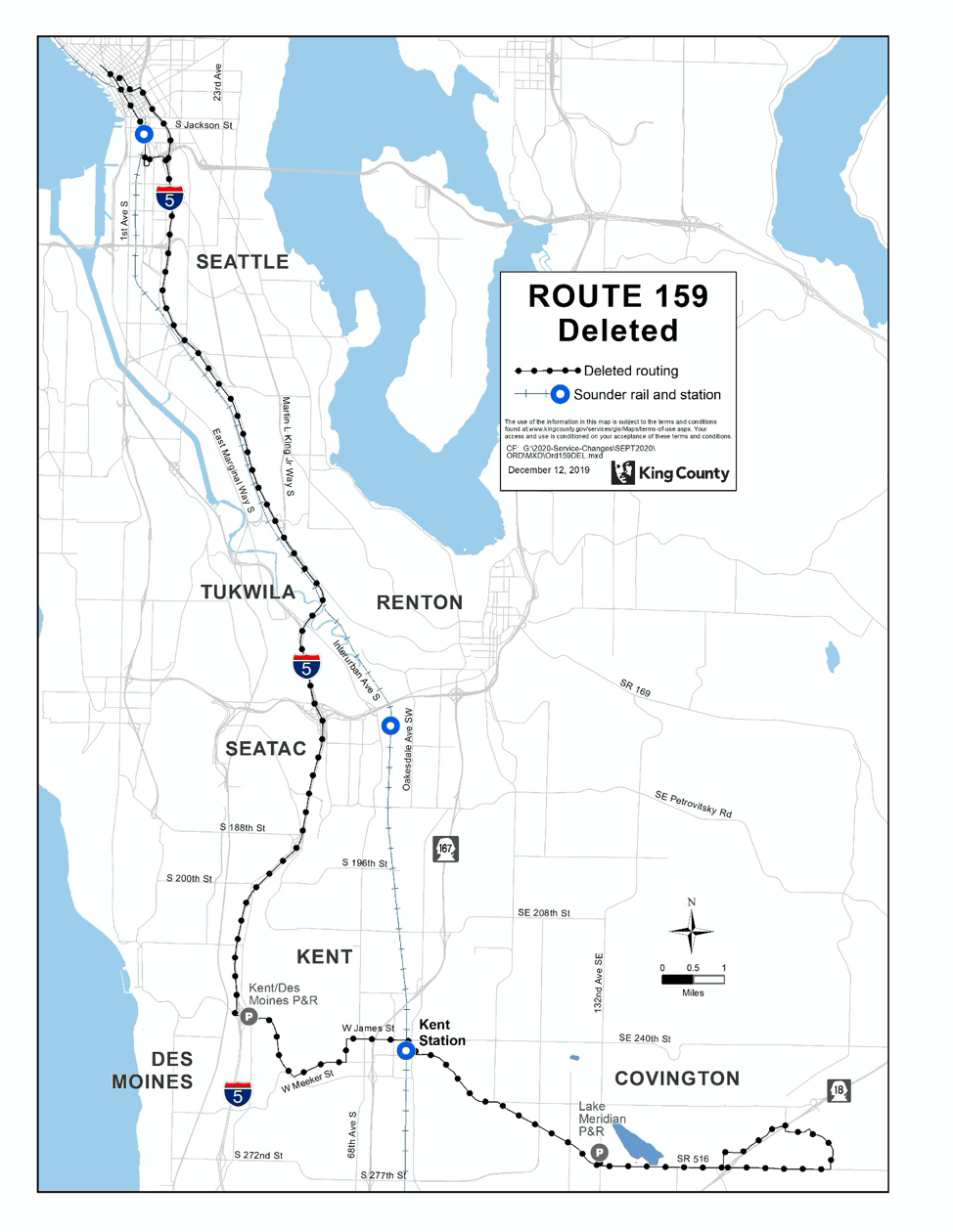 Deleted Route 159. (King County)