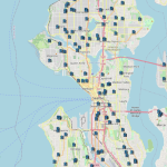 Seattle Gas Station Map