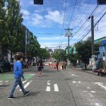 Pine Street in CHAZ by Michael Goldman