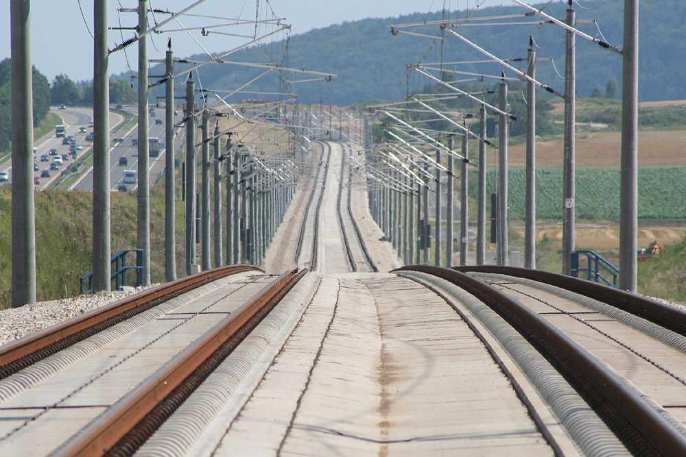 The Nurenberg-Ingolstad high speed railway. (Photo by S. Terfloth / Wikimedia Commons)