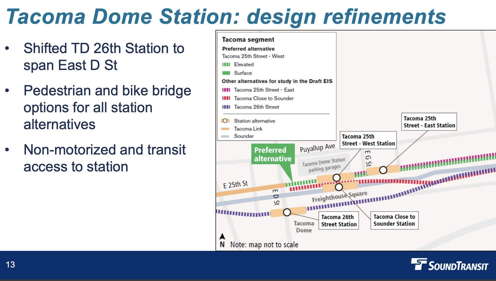 Tacoma Dome Station design refinements. (Sound Transit)