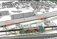 Sound Transit Releases New Batch of Tacoma Dome Link Designs An 2019 rendering shows Portland Avenue station in Tacoma. (Sound Transit)