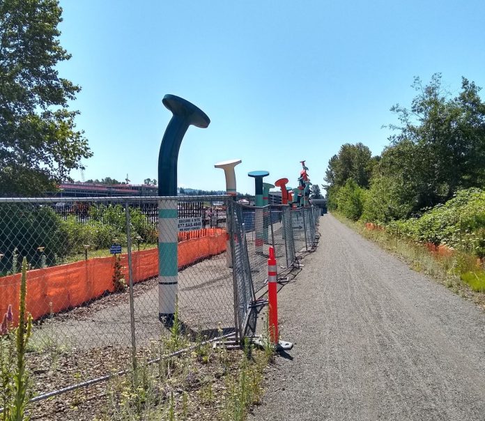 Eastside Bike Trail Safe biking infrastructure still has a long way to go in Bellevue--but building it is worth it. (Photo by Chris Randels)