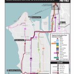 West Seattle transit map