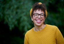 2020 Endorsement Questionnaire: Kirsten Harris-Talley, LD37-2 A picture of Kirsten Harris-Talley in a yellow outfit.