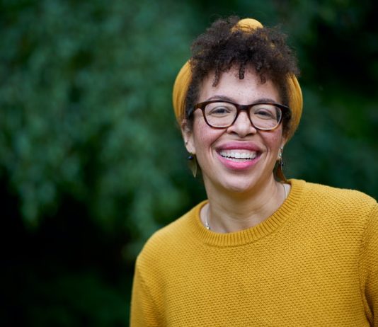 2020 Endorsement Questionnaire: Kirsten Harris-Talley, LD37-2 A picture of Kirsten Harris-Talley in a yellow outfit.